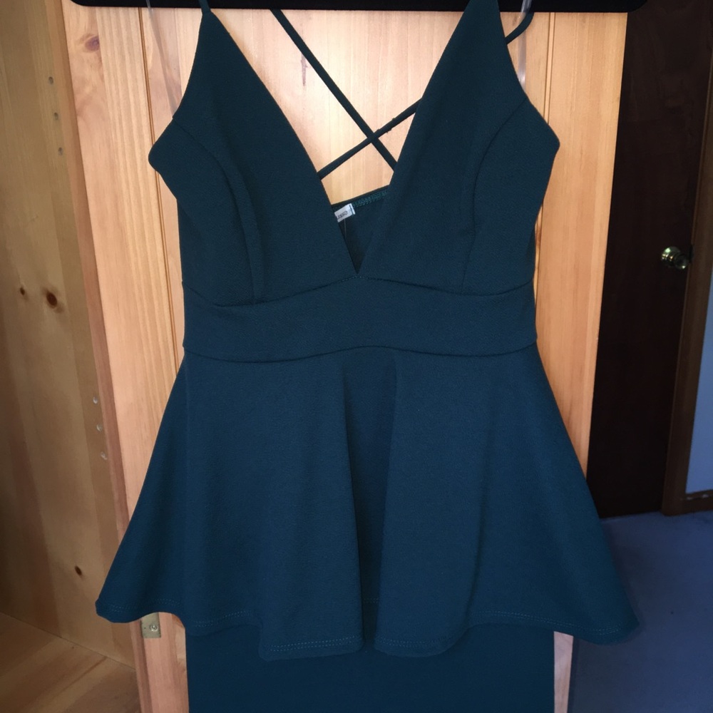 Peplum dress